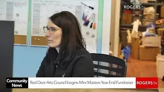 Red Deer Arts Council begins Mini Masters Year-End Fundraiser | Rogers tv