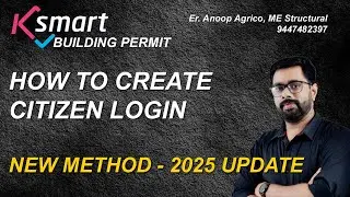 K-SMART Portal Citizen Login Creation 2025 updation | Aadhaar Validation & Other Methods Explained