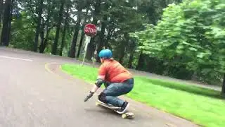 Foot-braking Lesson with Eastside Longboards