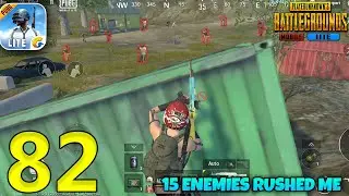 15 Enemies Rushed Me & This Happened | PUBG MOBILE LITE 23 Kills Solo Squad Gameplay