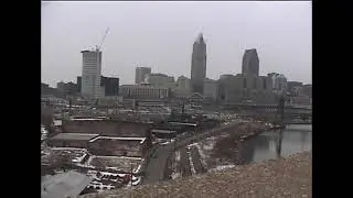 View from Lorain-Carnegie Bridge. 2001