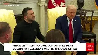 Zelensky insists that Russia has to play to rebuild Ukraine after war is during meeting with Trump