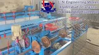 Fully Automatic Chain Link Machine Installation at Kulkacharla Telangana | L. N. Engineering Works