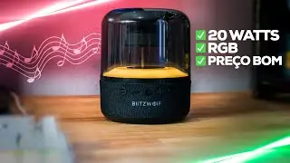 Super CAIXA DE SOM Blitzwolf AS4 - REVIEW