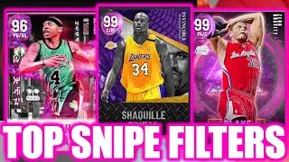 TOP SNIPE FILTERS IN NBA 2K22 MY TEAM!