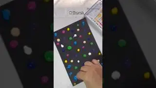 let&rsquo;s make a balloon texture art #shorts #balloonart #textureart #paintings #easyhack #viralvideos