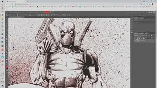 How to clean up Inks, and prep Pencils for comics!