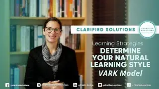 Learning Strategies | Determine Your Natural Learning Style | VARK Model