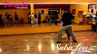 SalsaLevi & Laki D&oacute;ri - Course Choreo (Sting Fragile Salsa Version)