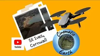 St Ives, Cornwall by drone.