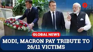 Modi, Macron Hold Mumbai Talks; Tribute To 26/11 Victims