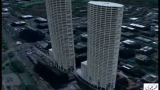Simulación Torre Titanium durante el 27/F (alta resolución)