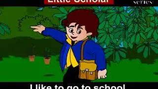 Little Scholar | English Rhymes | Animation
