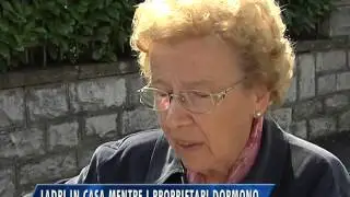 Ladri in casa mentre i proprietari dormono