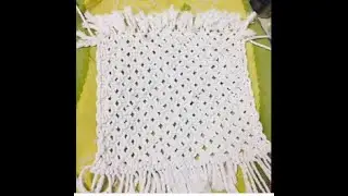 DIY Macrame Rug Pattern
