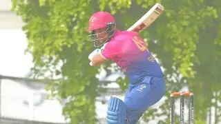 Sohaib Khan in his debut ODI series for Emirates Cricket ICC Cricket World Cup (2023-2027) League 2