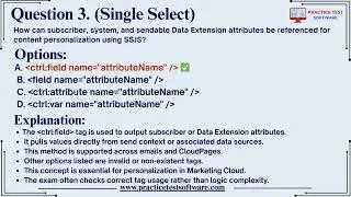 Salesforce MCE-Dev-201 Exam Explained | Marketing Cloud Developer Questions & Concepts
