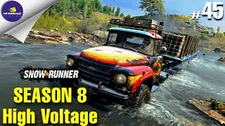SNOWRUNNER Season 8 | High Voltage Full Gameplay Walkthrough (no commentary)