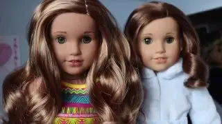 Comparison: American Girl Lea & Rebecca!