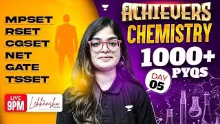 CSIR NET Chemistry June 2026 | 1000+ PYQs Practice | MPSET 2026 | RSET | CGSET | NET | GATE | TSSET