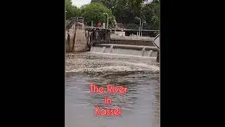 THE RIVER(FULDA)IN KASSEL
