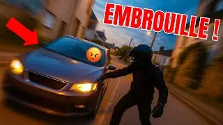 ELLE CHERCHE L'EMBROUILLE AUX MOTARDS ! 😡 | COMPILATION MOTO 2025
