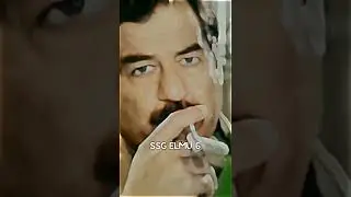KING of ATTITUDE KING saddam hussain 👑🔥.#shorts #status