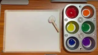 Cotton Ball Painting