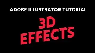Adobe Illustrator Tutorial | 3D Effects