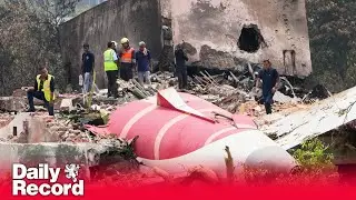 UK investigators arrive at Air India plane crash site to assist with ongoing operation