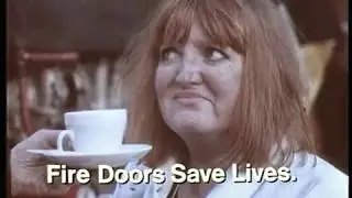 Fire Doors Save Lives Public Information Film PIF 1976 CLIP