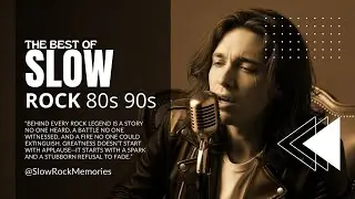 Slow Rock Music 80s 90s &bull; Gentle Rock Pulse for the Night