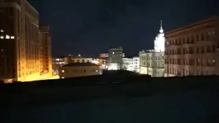 College Football Stadium and Abandoned Downtown Rooftop!