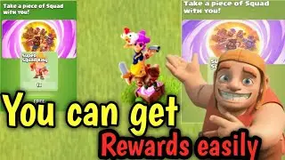 Clash of Clans Free Rewards from Squad Busters Event! Full Guide in Bangla