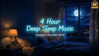 4 Hour Deep Sleep Music 😴 | Fall Asleep in 5 Minutes | Ads Free