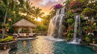 Crystal Waters of the Emerald Lagoon 🌿💦 | Relaxing Forest Birds for Deep Focus & Calm