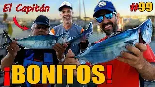 Cómo pescar BONITOS SIERRA a curricán. Todas las CLAVES con EL CAPITÁN 🎣🦈 - Jurel Ramón #99