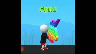 Draw Weapon 3D: Build & Battle game ytshorts