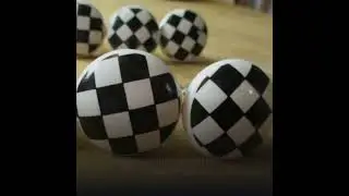 Rev Up Your Cabinets with Set of 6 Checkered Ceramic Drawer Pulls - Black and White Checker Pattern