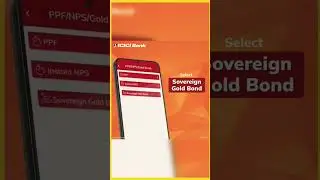 Invest in Sovereign Gold Bond with your iMobile Pay appwithin a few clicks #gold#boldbond#icicibank
