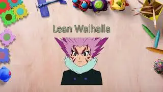 How to draw Lean Walhalla step by step on a graph paper