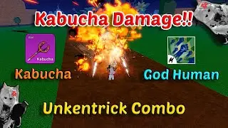 This Kabucha Combo Going Meta??? With Portal + God Human + Gravity Blade Blox Fruits Bounty Hunting