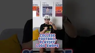 COLLEGE FOOTBALL PLAYOFF LOGO SWAPS #collegefootballplayoff #cfp #cfb #cfbanalysis #football