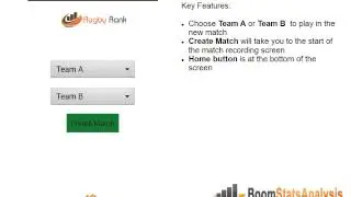 Rugby Union app