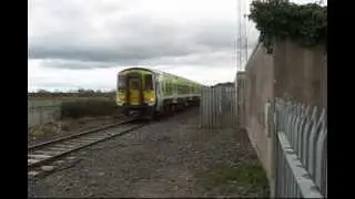 Irish rail class 2700 Railcar on Limerick to Limerick Junction shuttle