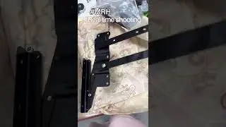 Furniture Fittings Support Hinges Bed Lifting Mechanism Spring Scissor Hinge Black Folding Sofa Bed