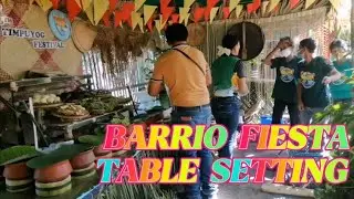 BARRIO FIESTA TABLE SETTING @LigayaDiozon