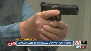 Kansas closer to concealed carry without permit