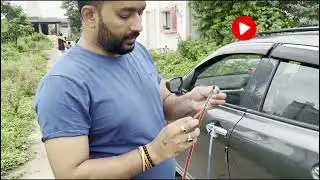 car accessories #decoration #chrome installation #car window garnish #window edge protector #baleno