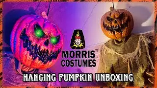 The First EVER Unboxing of the Morris Costumes 2023 60’ Hanging Pumpkin Man! | Demos | Review